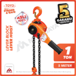 Lever Block Toyo 1 Ton x 5 Meter (6,3Milimeter)