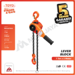 Lever Block Toyo 1 Ton x 5 Meter (6,3Milimeter) - Image 2