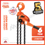 Lever Block Toyo 6 Ton x 3 Meter (9Milimeter)