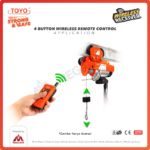 Wireless Remote Control for Mini Hoist Toyo 300-600 Kg / 600-1200 Kg (60μF) 4 Button - Image 3