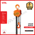 Chain Block Vital JPN 1,5 Ton x 10 Meter - Gambar 2
