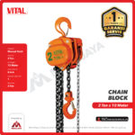 Chain Block Vital JPN 2 Ton x 10 Meter - Image 2