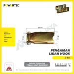 Parts of Hook Powertec 3 Ton : Latch Kit - Image 2