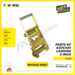Parts of Ratchet Lashing Powertec 3" : Gagang Ratchet - Image 2