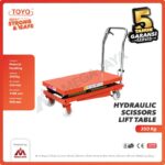 Hydraulic Scissor Lift Table Toyo 350kg x 130Centimeter - Gambar 2
