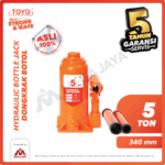 Hydraulic Bottle Jack Toyo 5 Ton + Handle
