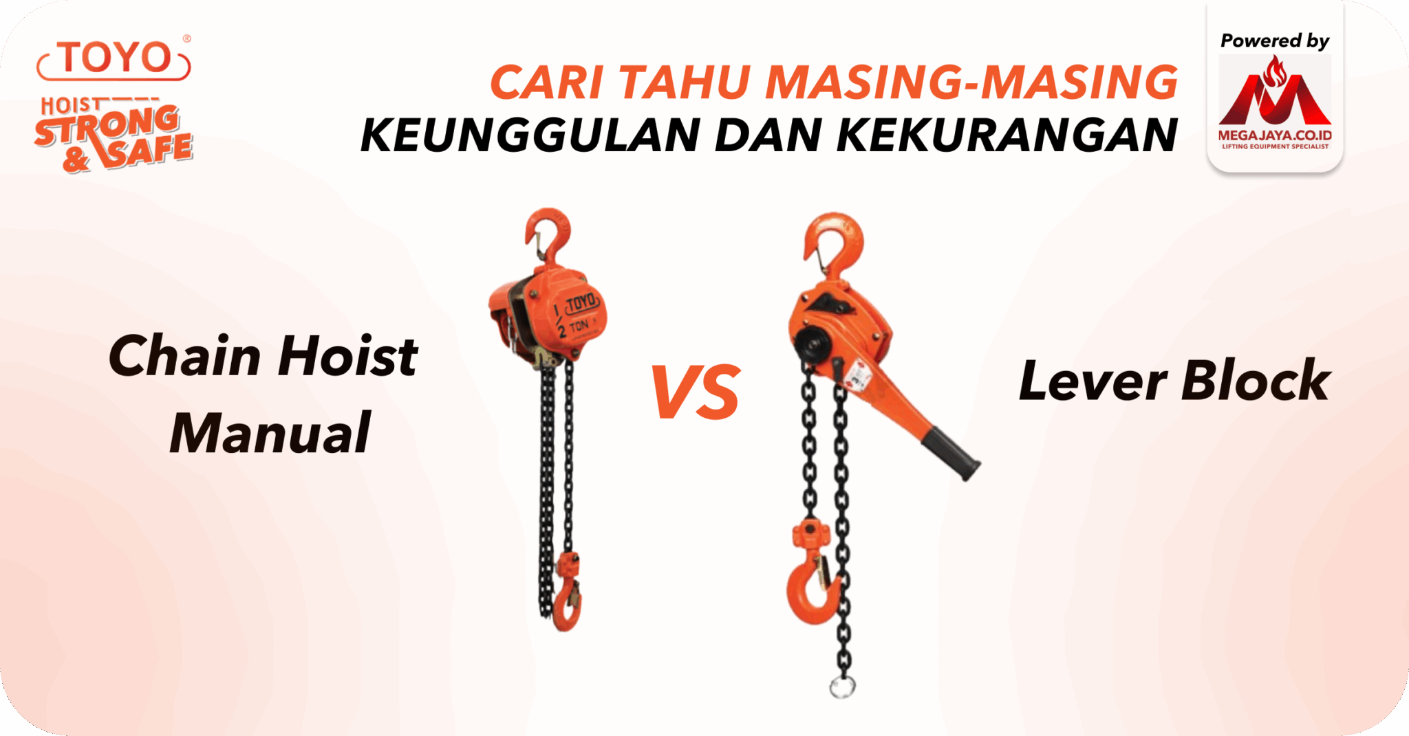 lever block vs chain hoist