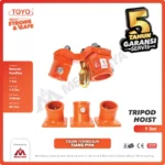 Tripod Hoist Toyo 1 T + Foot Stand - Gambar 2