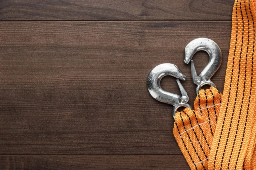 Ilustrasi webbing sling belt